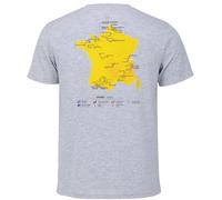 Tour de France - Camiseta de viaje 2025 - Colección oficial de ciclismo, gris, M