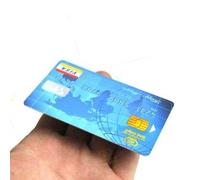 Tour de magie - Carte de crédit en lévitation