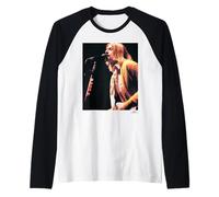Tour de Nirvana Kurt Cobain en útero por Phil Nicholls Camiseta Manga Raglan