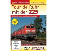 Tour de Ruhr mit der 225 - DB-Dieselbrummer vor schweren Stahlzügen [Alemania] [DVD]