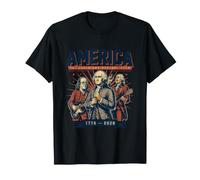 Tour del 250 Aniversario de América Diseño de Padres Fundadores Camiseta