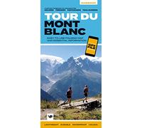 Tour du Mont Blanc: Easy-to-use folding map and essential information, with custom itinerary planning for walkers, trekkers, fastpackers and trail runners: 1 (Big Trails Guidemaps)