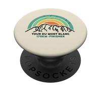 Tour du Mont Blanc Finisher France Montblanc Senderismo Regalos PopSockets PopGrip Adhesivo