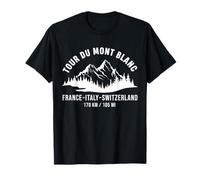 Tour Du Mont Blanc Francia Italia Suiza Alpes de montaña Camiseta