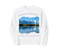 Tour Du Mont Blanc Grandes Caminatas por Europa Senderismo Hombres Mujeres Sudadera