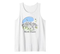 Tour Du Mont Blanc Montblanc TMB Senderismo Trekking Regalo Francia Camiseta sin Mangas