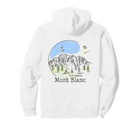 Tour Du Mont Blanc Montblanc TMB Senderismo Trekking Regalo Francia Sudadera con Capucha