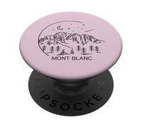 Tour du Mont Blanc TMB France Mount Montblanc - Regalo de Senderismo PopSockets PopGrip Adhesivo