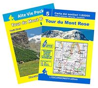 Tour du Mont Rose. Ediz. multilingue. Con cartina 1:50.000