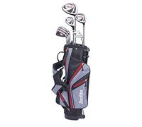 Tour Edge Set, Mano Izquierda, Grafito, JLH HL-J Junior 5X2 9-12 Bolsa, Unisex, Rojo, Edades de 9 a 12 años, Juego de 8 Piezas