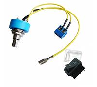 Tour Fit Potenciómetro de interruptor de 1 K Ohm para Powakaddy Freeway, carretera, Classic, Legend carrito de golf, interruptor de encendido/apagado y cubierta incluidos
