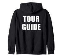 Tour Guide - Professional Travel & Volunteer Uniform Sudadera con Capucha
