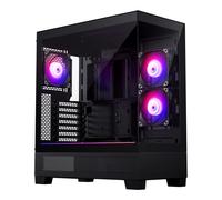 Tour midi Phanteks Phanteks XT View Ventanas de vidrio templado, D-RGB - negro Caja de gaming, Caja, Caja de PC negra