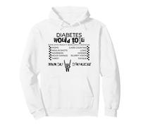 Tour Mundial de la Diabetes Sudadera con Capucha