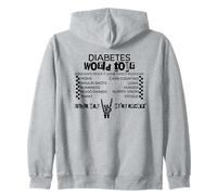 Tour Mundial de la Diabetes Sudadera con Capucha