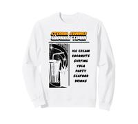 Tour Mundial Eterno Verano Helado Coco Surf Yoga Sudadera