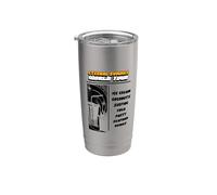 Tour Mundial Eterno Verano Helado Coco Surf Yoga Vaso térmico de acero inoxidable de doble pared