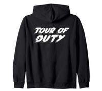 Tour of Duty | Military Vietnam 1980's Show Sudadera con Capucha