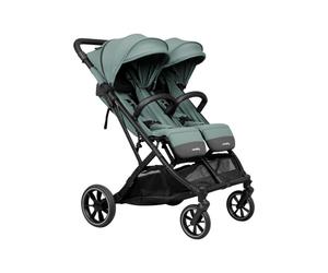 Tour Twin MAX de Casualplay Silla de paseo gemelar Verde Sin capazo