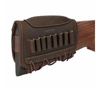 Tourbn Funda para municiones de rifle de auténtica piel, ajustable, para diestros