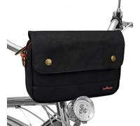 TOURBN TOURBON - Bolsa de Lona Impermeable para Manillar de Bicicleta, Color Negro