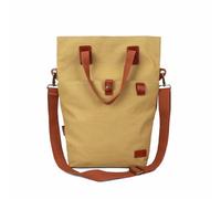 TOURBON Bolsa de Lona para Bicicleta para Mujer, con Cierre rápido, Color Caqui
