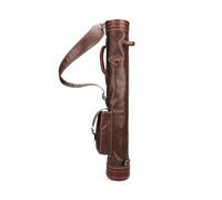 TOURBON - Bolsa de transporte vintage para domingo de golf con bolsillo para pelotas, estuche de viaje portátil para campo de buceo