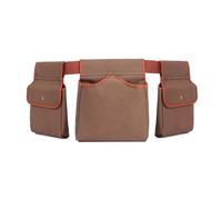 TOURBON - Cinturón de caza de lona para entrenamiento de perros, bolsas de cartucho para tiro de arcilla, múltiples bolsillos