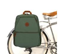 TOURBON - Mochila de lona para tenis, alforja trasera de bicicleta, raqueta de bádminton, bolsa de tenis, bolsa deportiva grande para pickleball