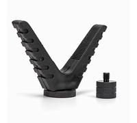 TOURBON - Trípode de disparo para cámara de 1/4 pulgadas, adaptador de tornillo de cámara, monopié, color negro