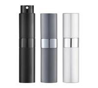 Toureal Atomizador Perfume Recargable 8ml - Miniatura Pulverizador Decants de Colonia - Vaporizador Perfume Recargable Portátil - Mini Spray Perfumero Dosificador Rellenable para Viaje 3PCS