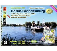 TourenAtlas TA5 Berlin-Brandenburg: Maßstab 1: 75 000, Spreewald und Berlin 1: 25 000