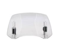 Touring Parabrisas para KYMCO para Downtown para 125i 200i 300i 350i Abrazadera De Parabrisas Motocicleta Variable Aire AleróN(Clear)