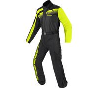 TOURING RAIN SUIT-Trasparent/Black-3XL XL male Negro/Amarillo Neón