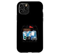 Tourist Spirit Day Costume Camera Pasaporte Guía turística Carcasa para iPhone 11 Pro