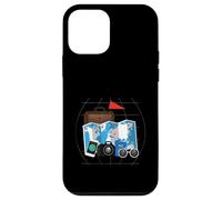 Tourist Spirit Day Costume Camera Pasaporte Guía turística Carcasa para iPhone 12 mini