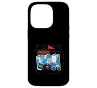 Tourist Spirit Day Costume Camera Pasaporte Guía turística Carcasa para iPhone 14 Pro