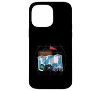 Tourist Spirit Day Costume Camera Pasaporte Guía turística Carcasa para iPhone 14 Pro Max