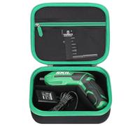 Tourmate Funda rígida de viaje para destornillador inalámbrico recargable SKIL de 4 V SD561802 - Bolsa protectora de transporte (solo funda) (negro y verde)