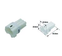 Tourmax Conectores eléctricos hembra impermeables tipo 090 (FRS)