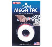 Tourna Padel Mega TAC Pack 3 Blanco