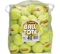 Tourna Pelotas de Tenis sin presión con Bolsa de Vinilo de 40 Bolas