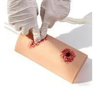 Tourniquet Arm Trainer, Wound Trainer Simulator Model, Stop Bleed Training Kit, Bleeding Control Simulator, Laceration & Tourniquet Training Model, Suture Practicing, for Medical, Military & First Aid