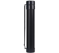 TOUROCMONT Rollo de transporte para dibujar, para fotos, carteles y bocetos, longitud y correa ajustable, Φ 8,8 cm - negro, Rollo de póster