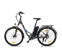 Touroll B1 Bicicleta Eléctrica de Ciudad, Batería Extraíble de 90-40 km de Autonomía, 26'’ E-Bike Suspensión Delantera, Batería 36V 15.6Ah, 15/20/25 KM/H, 120KG Carga Máxima