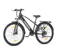 Touroll Bicicleta eléctrica, J1/J1 ST, Autonomía de 100 a 50 km, Motor 36V 45 NM, 15.6Ah Batería Desmontable, Bici electrica Equipada con un Amortiguador Delantero J1