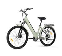 Touroll Bicicleta Eléctrica, J1 Verde, 27,5'' Neumáticos, Batería 15.6Ah, Motor de 250 W y 45 N.M, Autonomía de 100 KM, Ideal para Quienes Viajan por La Ciudad-Azul