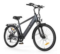 Touroll Bicicleta Eléctrica J2, 26'' Neumáticos, Batería 15.6Ah, Motor de 250 W y 45 N.M, Autonomía de 100 KM, Ideal para Quienes Viajan por La Ciudad