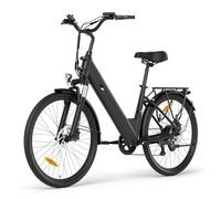Touroll Bicicleta Eléctrica, J2 Pro 26" Bici electrica Plegable, Frenos Hidráulicos, Autonomía 100km, Batería 15.6Ah, Motor 250W, 7 Velocidades (J2 Pro)