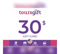 ToursGift Gift Card 30 USD Key - UNITED STATES